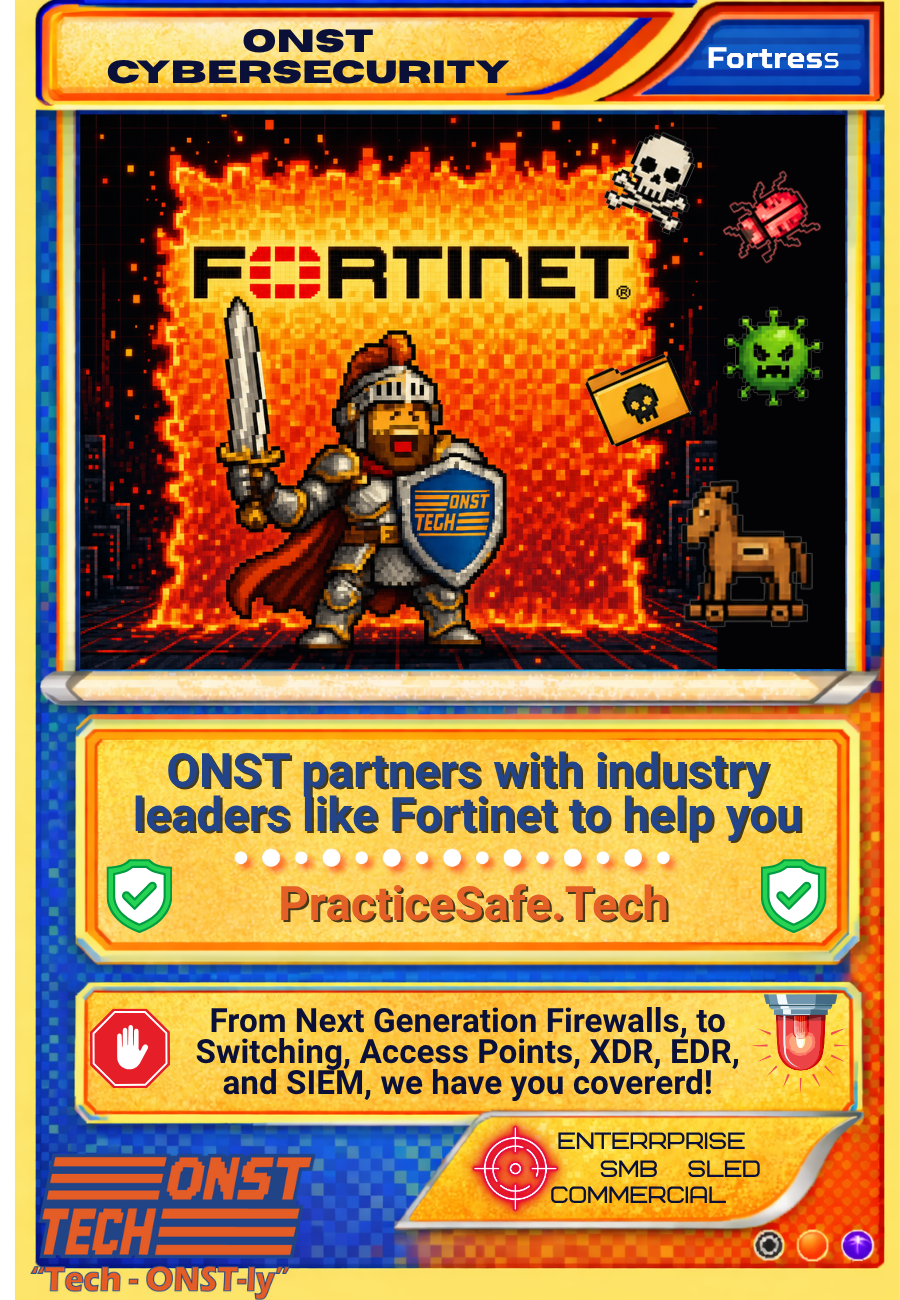 Fortinet partner marketing artwork