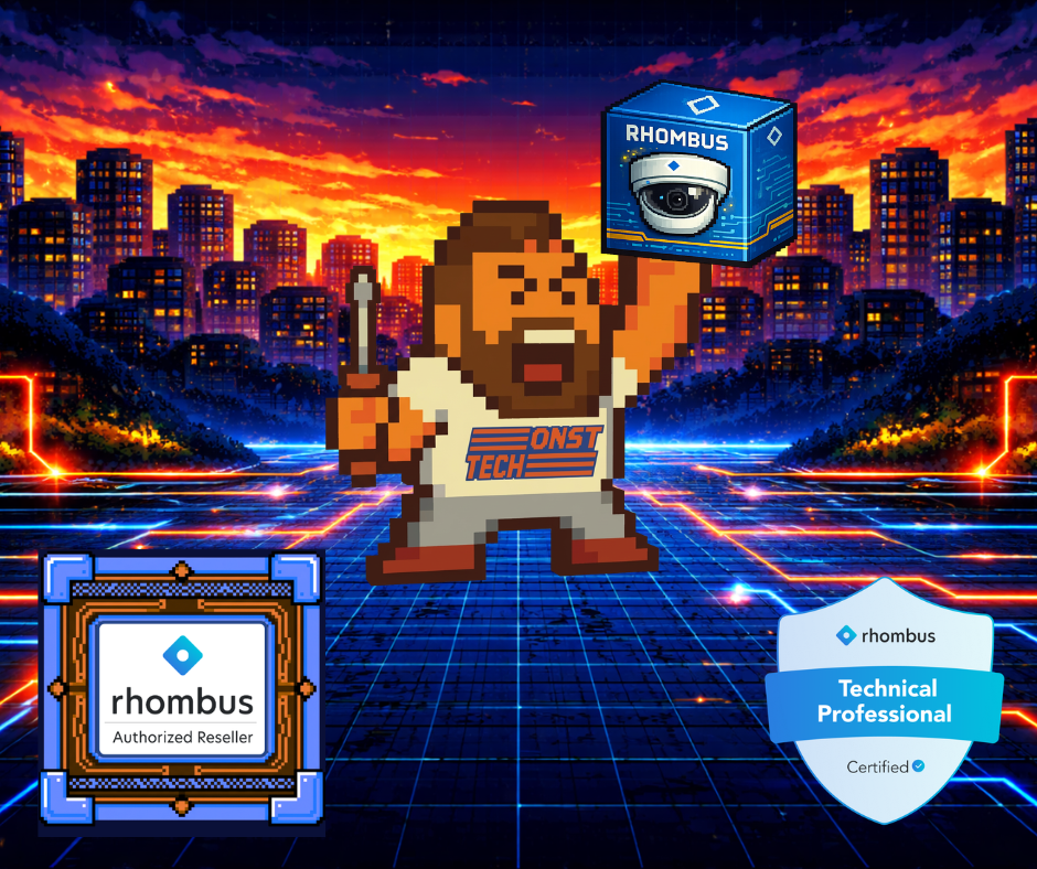ONST and Rhombus co-branded technology marketing campaign